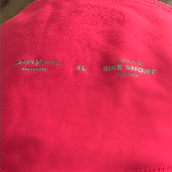 Old Navy Pink Bike Shorts - Picture 2 of 2